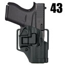 BLACKHAWK Serpa CQCホルスター GLOCK 43用 ブラックホーク 実物 セルパホルスター コンシールド グロック43 410568BK ヒップホルスター CQBホルスター 近接格闘 拳銃嚢 ベルトホルスター