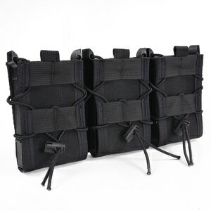 High Speed Gear ライフル用 TACOマグ トリプル 45TA00 [ ブラック ] ハイスピードギア HSGI マガジンポーチ マグポーチ M4マガジンポーチ M4マグポーチ AKマグポーチ M16マグポーチ シングルマガジンポーチ 弾倉 ライフルマグポーチ ライフルマガジンポーチ