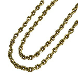 アズキチェーン 真鍮製 クラフトパーツ 4面カット 環サイズ約17×12mm [ 10cm ] 小豆チェーン アクセサリー ネックレス ウォレットチェーン くさり クサリ 財布チェーン チェーンストラップ チェーン ストラップ 財布ストラップ キーチェーン ウォレット 財布