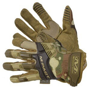 Mechanix Wear タクティカルグローブ M-Pact Glove [ マルチカム / Lサイズ ] メカニックスウェア ハンティンググローブ ミリタリーグローブ 手袋 軍用手袋 サバゲーグローブ LE装備