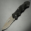 Frost Cutlery 折りたたみナイフ TAC ASSAULT ロックバック 鋸歯 TA-07T フォールディングナイフ 折り畳みナイフ 折り畳み式ナイフ...