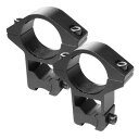 マウントリング 25mm ハイタイプ 22cal 2個セット レイルマウント レールアクセサリー トイガンパーツ サバゲー用品 カスタムパーツ エアガン 電動ガ...