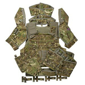 イギリス軍放出品 オスプレイ MK4 ボディアーマーセット MTP迷彩 [ 200/116 / パッチあり ] OSPREY プレートキャリア ミリタリー サバゲー 装備品 プレキャリ プレートキャリアー 防弾プレートキャリア ミリタリーサープラス ミリタリーグッズ