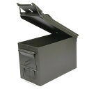アモカン .50キャリバー 弾薬ケース M2A1 スチール製 南京錠対応 弾薬箱 アンモカン AMMO CAN アンモボックス 鉄製 .50cal アモ缶 アンモ缶 アモボックス