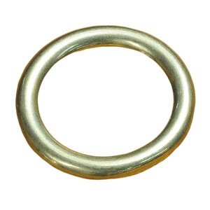 丸カン クラフトパーツ 真鍮 切れ目なし [ 27mm ] 連続丸カン リング レザークラフト 資材 クラフト素材 メタルパーツ 丸環 まるかん マルカン レザークラフト資材 レザークラフト材料