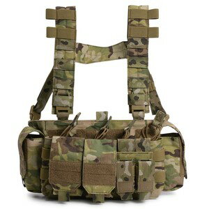 ウォーリアーアサルトシステムズ FALCON チェストリグ M4マグ最大14本収納可能 [ マルチカム ] WARRIOR ASSAULT SYSTEMS ファルコン Chest Rig W-EO-FCR STANAG P-MAG スタンダードM4 次世代M4 AK M16 SCAR GBB AEG ガスブロ サバゲー サバゲー装備