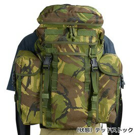 イギリス軍放出品 バックパック パトロールパック 30L DPM迷彩 2ポケットフラップ [ 難あり ] 英軍 PATROL PACK 払下げ品 8465-99-869-3875 リュック デイパック 装備品 リュックサック ザック ナップサック デイバッグ 背嚢 かばん カバン ミリタリーサープラス