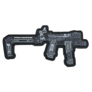 樂天商城 - STRIKE INDUSTRIES ミリタリーワッペン SMC-ALPHA ストライクモデュラーシャーシ SI-SMC-ALPHA-PATCH ストライクインダストリーズ SMC Strike Modular Chassis パッチ ミリタリーパッチ アップリケ スリーブバッジ ワッペン 刺繍 エンブレム