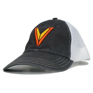 VELOCITY SYSTEMS メッシュキャップ HAT ロゴ刺繍入り [ グレー&ホワイト ] ベロシティシステムズ ベースボールキャップ メンズ 野球帽 帽子 通販 販売 LE装備