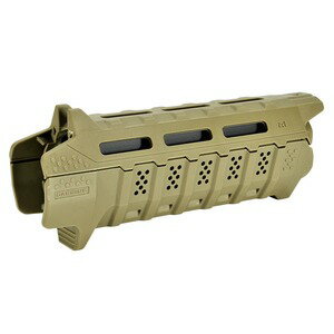 ストライクインダストリーズ Carbine Length Handguard ナイロンファイバーポリマーM4カービンのデルタリングを利用して装着できる樹脂製ハンドガードAR-15用アクセサリを中心に機能性の高いプロダクトを数多く展開する米国のガンパーツメーカー「STRIKE INDUSTRIES」のハンドガード。M4A1カービンのデルタリングやハンドガードキャップを分解することなく、ノーマルハンドガードと交換するかたちでドロップイン可能。アグレッシブなデザインの滑り止めパターンは指にしっかりとフィットし、ライフルのコントロール性を向上させます。上下の先端部分にハンドストップを装備。下側はバリケードストップの役割も兼ね、壁面や岩などに押し付けてライフルを安定させることが可能。M-LOKスロットを上下および2時、10時の位置に装備。必要に応じて別売りのレールセクションやフォアグリップ等を装着できます。軽量で耐衝撃性に優れたナイロン繊維強化ポリマー製。この商品は遊戯銃への汎用性があり、玩具として使用を目的として輸入した商品です。全てのトイガンへ適合するわけではありません。購入後は、ご自身の責任において取り付けをお願いします。※製品の仕様、外観はメーカーより予告なく変更されますので、気になる点や、詳細はメールで別途お問合わせください。PC・モニタの環境で色が実物と多少異なる場合があります。布製品などは個体差があり、寸法に誤差が多少ありますので、ご了承くださいませ。M-LOKハンドガードの詳細こちらは「STRIKE INDUSTRIES ハンドガード M4/AR-15用 カービンレングス M-LOK対応 SI-STRIKE-HG [ FDE&ブラック ]」のご購入ページです。対応機種M4A1、AR-15サイズ(全長×高さ×幅)約19×8×5cm重量約170g他のバリエーションはこちら[ FDE&ブラック ][ ブラック ][ ブラック&レッド ]2011年に設立したAR用アクセサリーを中心に展開するガンパーツブランド。アメリカ軍および法執行機関に加え、NATOにも提供する製品の数々は高い信頼を誇ります。カスタムバリエーションが豊かなARライフルにおいて、独創的なプロダクトが優れた機能を付加。デザイン性も評価されており、民間からも人気を集めています。[ストライクインダストリーズ/strike/industries]ストライクインダストリーズの商品一覧[1151][d06141110113911510000][00STI] ストライクインダストリーズ SI Mロック AR15 フォアハンド フォアグリップ 先台 フォアエンド 前床エアガン・パーツ ＞ エアガンパーツ ＞ レール ＞ ハンドガード取り扱いブランド ＞ 《サ》取扱いブランド ＞ ストライクインダストリーズ新着アイテム ＞ 新着アイテム 2022年 ＞ 10月 新入荷[ストライクインダストリーズ]エアガン・パーツ [エアガンパーツ/レール/ハンドガード]こちらは「STRIKE INDUSTRIES ハンドガード M4/AR-15用 カービンレングス M-LOK対応 SI-STRIKE-HG [ FDE&ブラック ]」のご購入ページです。【STRIKE INDUSTRIES ハンドガード M4/AR-15用 カービンレングス M-LOK対応 SI-STRIKE-HG [ FDE&ブラック ]】AR-15用アクセサリを中心に機能性の高いプロダクトを数多く展開する米国のガンパーツメーカー「STRIKE INDUSTRIES」のハンドガード。M4A1カービンのデルタリングやハンドガードキャップを分解することなく、ノーマルハンドガードと交換するかたちでドロップイン可能。アグレッシブなデザインの滑り止めパターンは指にしっかりとフィットし、ライフルのコントロール性を向上させます。上下の先端部分にハンドストップを装備。下側はバリケードストップの役割も兼ね、壁面や岩などに押し付けてライフルを安定させることが可能。M-LOKスロットを上下および2時、10時の位置に装備。必要に応じて別売りのレールセクションやフォアグリップ等を装着できます。軽量で耐衝撃性に優れたナイロン繊維強化ポリマー製。この商品は遊戯銃への汎用性があり、玩具として使用を目的として輸入した商品です。全てのトイガンへ適合するわけではありません。購入後は、ご自身の責任において取り付けをお願いします。エアガン・パーツ ＞ エアガンパーツ ＞ レール ＞ ハンドガード取り扱いブランド ＞ 《サ》取扱いブランド ＞ ストライクインダストリーズ新着アイテム ＞ 新着アイテム 2022年 ＞ 10月 新入荷STRIKE INDUSTRIES レールカバー M-LOK対応 5個入りSTRIKE INDUSTRIES マウントレール M-LOK/KeyMod両用 6スロット FAB DEFENSE ハンドガード VANGUARD AR M4カービン用 M-LOKCAA Tactical M4S1 Picatinny ハンドガード AR15/M4用&nbsp;