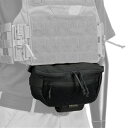 AGILITE ドロップポーチ SIX PACK ハンガーポーチ HANGER POUCH [ ブラック ] アジライト シックパック ターニケットポーチ メディカルポーチユーティリティポーチ ミリタリーポーチ 軍用ポーチ サバゲーポーチ プレートキャリア用パーツ プレキャリパーツ