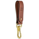 Casstrom ベルトループ Quick Release 真鍮製フック付き 11525 カストロム Belt Loop クイックリリース 金属フック付き 革製 ベルトキーホルダー キーリング キーチェーン(4)