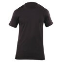 5.11タクティカル 半袖Tシャツ 3枚セット 40016 綿100% [ ブラック / Mサイズ ] メンズTシャツ 半そで プリント デザイン スポーツ ミリタリーTシャツ ミリタリーシャツ 白 white ホワイト Lサイズ 5.11tactical 軍服 戦闘服 BDU