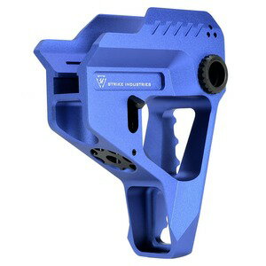 STRIKE INDUSTRIES ピットストック M4/AR-15用 アルミ合金製 SI-STRIKE-PIT [ ブルー ] ストライクイン..