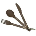 VARGO カトラリーセット 3種 チタン製 カラビナ付き ウルトラライトバージョン T-216 バーゴ TITANIUM SPOON/FORK/KNIFE S...