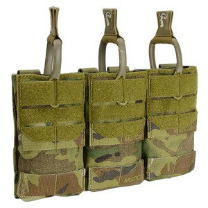 AGILITE トリプルマガジンポーチ AG3 5.56弾マガジン用 MOLLE対応 8153 [ マルチカム ] アジライト M4マガジン用 モールポーチ 3連マグポーチ マグポーチ ライフルマグポーチ ライフルマガジンポーチ サバゲーポーチ MOLLE