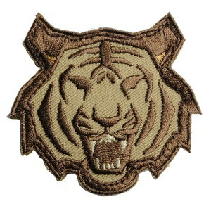 ミルスペックモンキー Tiger Head パッチ ベルクロ付き [ アリッド ] ミリタリーワッペン ミリタリーパッチ アップリケ MIL-SPEC MONKEY タイガーヘッド スリーブバッジ
