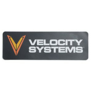 VELOCITY SYSTEMS ロゴステッカー 耐水 ベロシティーシステムズ デカール シール ラベルシール ロゴ ステッカー 屋外用ステッカー 耐久性ステッカー メーカーロゴ