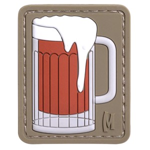 ミリタリーパッチ MAXPEDITION ビールジョッキ BEERA ベルクロ [ アリッド ] マックスペディション ミ..