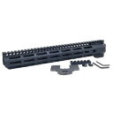 MIDWEST INDUSTRIES ハンドガード One Piece Free Float M16/AR-15対応 M-LOKレール MI-CRM [ 13....