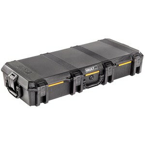 ハードな使用環境で真価を発揮。耐衝撃素材が内容物をしっかり保護PELICAN ライフルケース V700 Vault ウレタン付 約100×44×16cm ペリカン ガンケース ショットガンケース 散弾銃ケース 自動小銃ケース サバゲー サバゲー装備 サバゲー用品 収納ケース