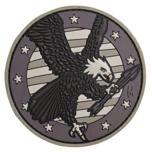 MAXPEDITION ミリタリーパッチ American Eagle ベルクロ [ ARID ] マックスペディション ミリタリーワッペン アップリケ 記章 徽章 襟章 肩章 胸章 階級章 アメリカンイーグル PVC