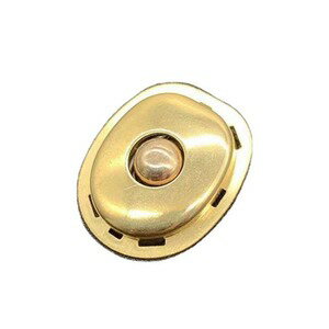 亀の甲ホック 真鍮 スナップボタン ねじ式 ブラス プレススタッド ドットボタン スナップファスナー レザークラフト資材 レザークラフト材料