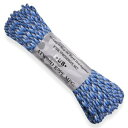 ATWOOD ROPE 550パラコード タイプ3 ブルースネーク アトウッドロープ ARM 商用 Blue Snake ロープ パラシュートコード 綱 靴紐 靴ひも シューレース 防災 550コード ナイロンコード 紐 ひも