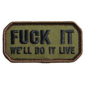 ミルスペックモンキー Do It Live ミリタリーパッチ ベルクロ付き [ フォレスト ] MSM MIL-SPEC MONKEY ワッペン アップリケ サバゲ― ミリタリーワッペン スリーブバッジ
