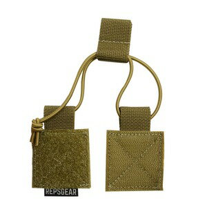 REPSGEAR リテンションタブ D3CRMチェストリグ対応 PTOT34 [ コヨーテブラウン ] レプズギア ハーレイ..