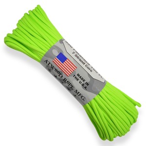 ATWOOD ROPE 550ѥ饳 3 ͥ󥰥꡼ [ 30m ] ȥåɥ Neon Green   ...