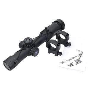 Vector Optics �������� Forester 1-5x24 Fiber SFP ���ѥ����� SCOC-54 ���ʥ��ѡ��������� �饤�ե륹������ ����...