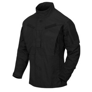 HELIKON-TEX ジャケット MBDU コンバットシャツ NYCO リップストップ BL-MBD-NR [ ブラック / レギュラー/Sサイズ ] ヘリコンテックス ヘリコンテクス BDUジャケット 戦闘用ジャケット 戦闘服 軍服 コンバットユニフォーム バトルジャケット バトルユニフォーム