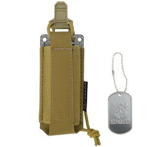 REPSGEAR シングルマガジンポーチ MOLLE対応 9mmマガジン用 PT-PH55 [ コヨーテブラウン ] シングルポ..