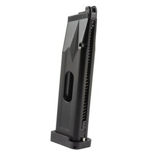BATON Airsoft スペアマガジン PIT VIPERシリーズ対応 CO2 2011ロング BK-BK ピストルマガジン ピストルマグ ピストル用マガジン ピストル用弾倉 ピストル弾倉 拳銃用 ハンドガン用 弾倉 マグ 予備 スペア