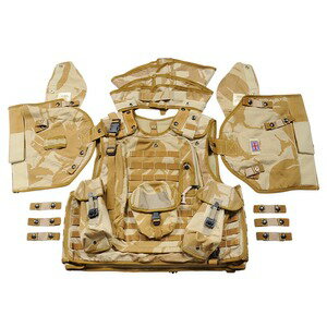 イギリス軍放出品 ボディアーマーセット Osprey オスプレイ MK2 デザートDPMカモ ポーチ付き [ 180/104 / 良い ] osprey 英軍 マーク2 エムケー2 デザートDPM迷彩 プレートキャリア プレキャリ プレートキャリアー 防弾プレートキャリア ミリタリーサープラス