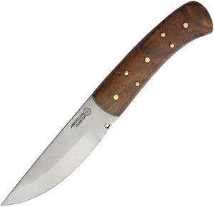 AMERICAN HUNTER アウトドアナイフ Patch Knife ステンレス鋼 ローズウッドハンドル 固定刃 レザーシース付き AH018 アメリカンハンター パッチナイフ ローズウッド材 フィクスドブレード 革製シース シースナイフ フルタング ステンレスブレード 直刃 刃物 AMERICAN HUNTER アウトドアナイフ Patch Knife ステンレス鋼 ローズウッドハンドル 固定刃 レザーシース付き AH018 アメリカンハンター パッチナイフ ローズウッド材 フィクスドブレード 革製シース シースナイフ フルタング ステンレスブレード 直刃 刃物