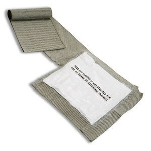 First Aid Supplies - First Care 救急包帯 エマージェンシー バンデージ 胸用 [ 12インチ ] ファーストケア ミリタリーバンテージ 手当て 応急処置 救急用品 弾性包帯 包帯 伸縮包帯 テーピング テープ包帯 サポートバンデージ コンプレッションバンデージ 圧迫包帯 止血バンデージ