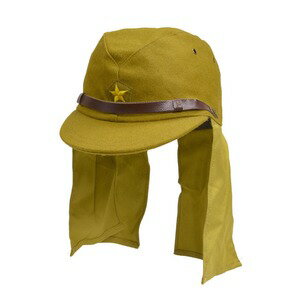 帽垂付き略帽 復刻品 大日本帝国陸軍 WW2 WWII 戦闘帽 軍帽 旧日本軍装備 帽子 軍隊 兵士 兵隊グッズ ミリタリー サバゲー ワークキャップ ミリタリーキャップ メンズのサムネイル