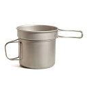 VARGO クッカー TITANIUM TI-BOILER チタン製 T-418 バーゴ アウトドア レジャー アウトドア飯 キャンプ飯 フライパン 鍋 料理鍋...