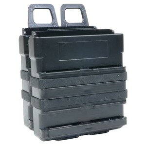 WoSporT マガジンポーチ Fast Mag 7.62mmマガジン用 MOLLEシステム対応 MG-01-BK ウォースポーツ イリノイツールワークス サバゲー装備 マグポーチ ライフルマグポーチ ライフルマガジンポーチ サバゲーポーチ