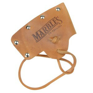 MARBLES アックスシース Axe Blade Cover ブラウンレザー MR10SL Marbles 斧 おの オノ ナイフシース ..