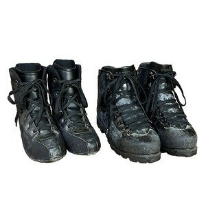 フランス軍放出品 マウンテンブーツ SCARPA 合皮 2層構造 [ 42 / 難あり ] ミリタリーブーツ コンバットブーツ 戦闘靴 戦闘ブーツ サバゲーブーツ アーミーブーツ ジャングルブーツ デザートブーツ アーミーコンバットブーツ 野戦用ブーツ 野戦ブーツ 野戦用靴