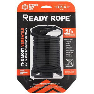 ATWOOD ROPE ץǥڥ󥵡 Ready Rope ELITE 50ft ѥ饳 ֥å ARM-RR50-S01 ...