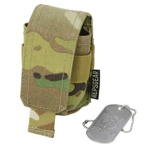 REPSGEAR 40mmグレネードポーチ MOLLE対応 PTP004 [ マルチカム ] レプズギア グレネードポーチ モスカ..