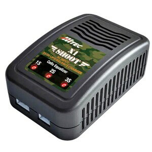 HiTEC 充電器 X1 シュート ACバランスチャージャー Li-Poバッテリー 2セル/3セル対応 44286-B ハイテック SHOOT リポバッテリー リチウムポリマー 7.4V 11.1V バランス充電器 電動ガン AEG エアガン バッテリー充電器のサムネイル