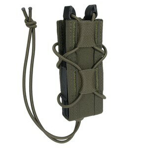 WARRIOR ASSAULT SYSTEMS シングルクイックマグポーチ 9mm弾用 [ レンジャーグリーン ] ウォーリアーアサルトシステムズ W-EO-SQMP シングルマガジンポーチ オープン サバゲー サバゲー装備 MOLLEシステム MOLLE対応 マガジンポーチ ピストルマグポーチ