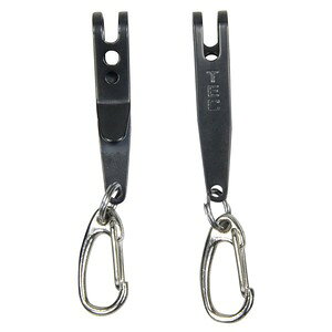 TEC Accessories キーホルダー P-7 サスペンション クリップ 2セット入り ブラック P-7-SB-D テックアクセサリーズ 黒色 キークリップ 金属製キーホルダー キーリング キーチェーン メタルキーホルダー メタルキーリング メタルキーチェーン メタル鍵ホルダー