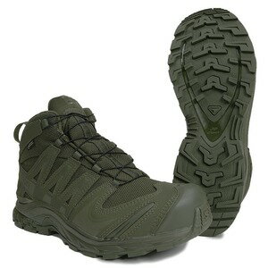 SALOMON タクティカルシューズ XA Forces GTX ゴアテックス MIDカット [ レンジャーグリーン / 25.5cm ] サロモン GORE-TEX スニーカー ミッドカット コンバットブーツ トレッキングブーツ サバゲー 登山 アウトドア 防塵 軍靴 半長靴 戦闘靴 ミリタリーブーツ