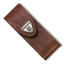 VICTORINOX ベルトループ付 レザーケース 505 ハントマン他 Victorinox ナイフシース ナイフケース ナイフ入れ 収納 折りたたみナイフポーチ ナイフ収納ケース(4)